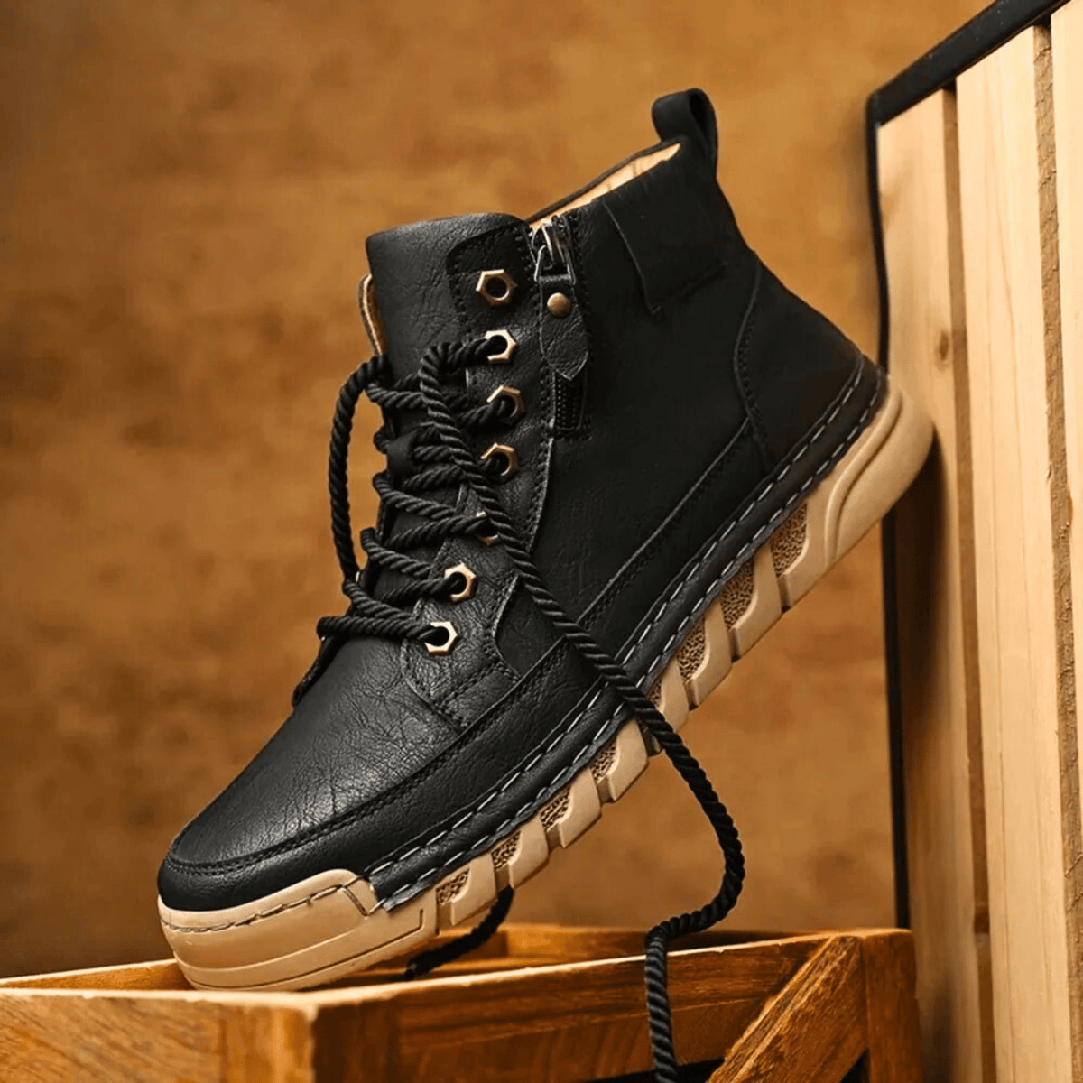 Zoléa | BOTTES EN CUIR POUR HOMME